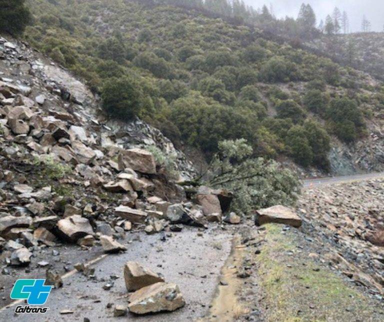 Third Rock Slide Impacts HWY 70 Through the Feather River Canyon