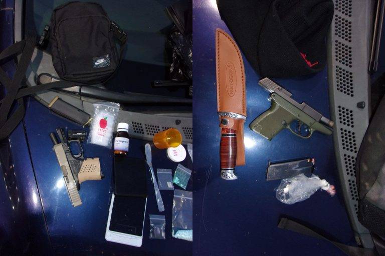 Yuba City Traffic Stop Results in Weapons, Drugs and Child Abuse Charges