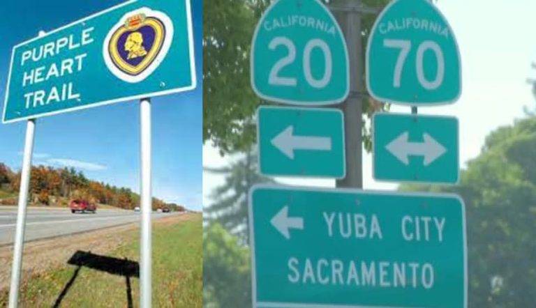 Local Portions of Highways 70 and 20 Join National Purple Heart Trail