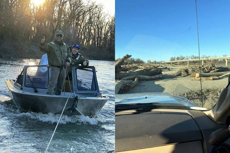 Sutter County Sheriff’s Boat Patrol Rescues CDFW Researchers