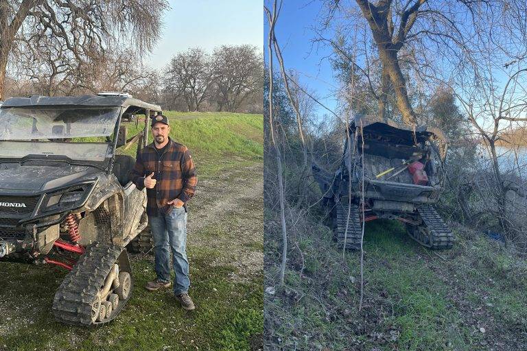 Stolen Sutter County UTV Recovered