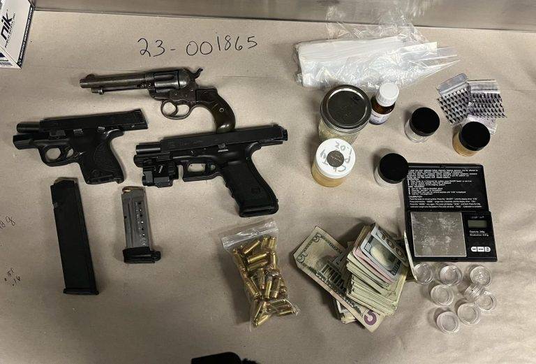 Firearms, Drug Arrest in Yuba City Following Garden Hwy Traffic Stop