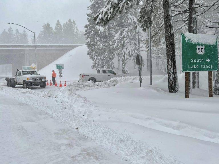 Highway 50, I-80 Closed Heading Into Sierra