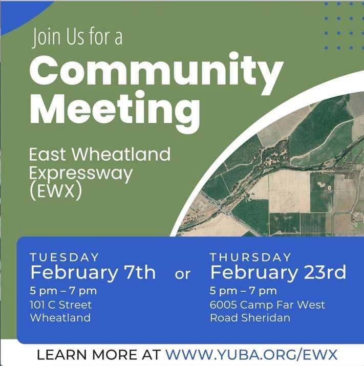 Community Meetings Scheduled for Wheatland / Sheridan Expressway