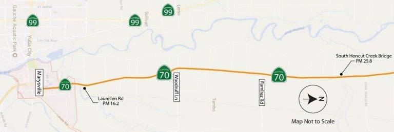 Major Road Work Resumes Today on HWY 70 North of Marysville