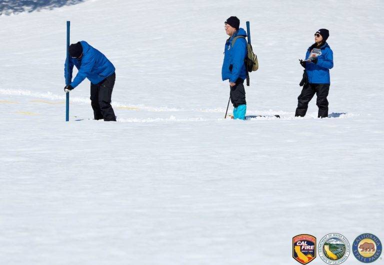 Snow Pack Shows Possible Record Breaking Snowfall