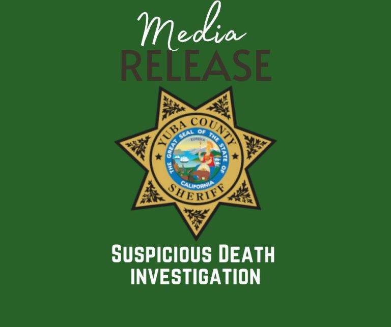 Another Suspicious Death Under Investigation in Yuba County