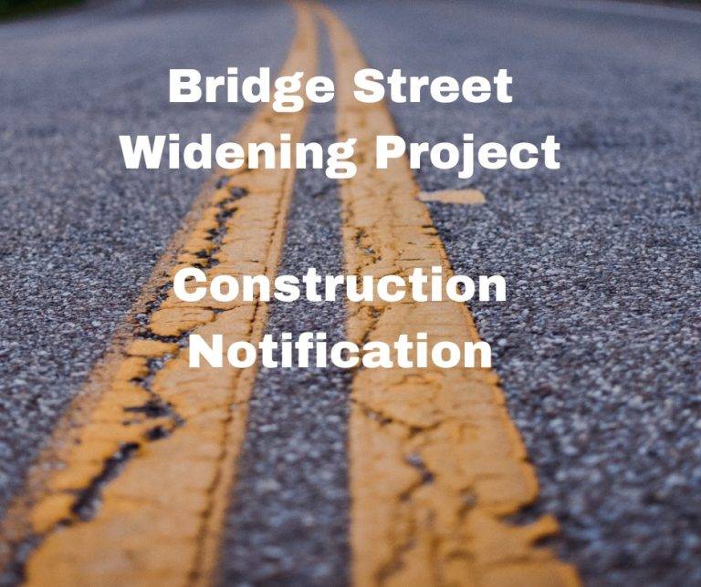 Bridge Street Traffic Shift Begins Today