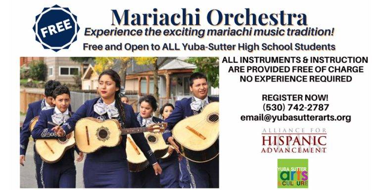 Yuba-Sutter Youth Mariachi Orchestra Recruiting Members