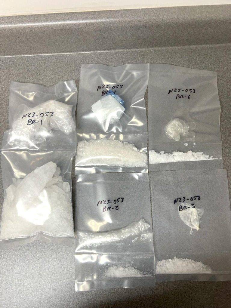 Meth Seizure and Arrest in Yuba City