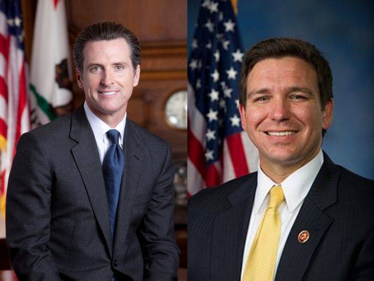 Newsom Believes DeSantis Behind Migrant Flights