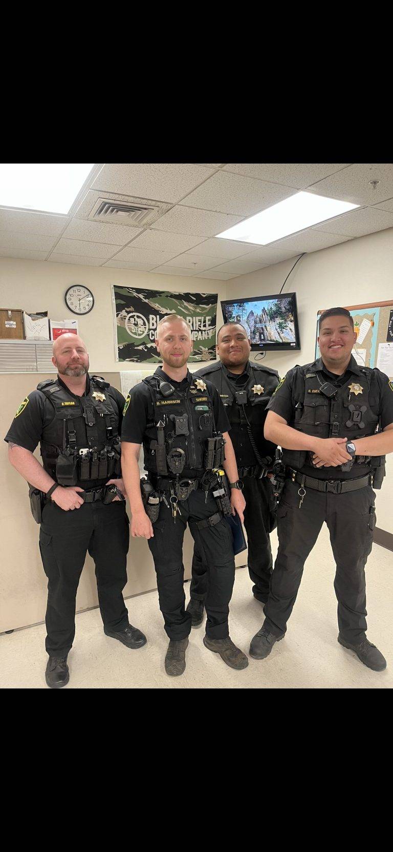 Sutter County Sheriff’s Office Congratulate Deputy Harrison on ‘Case of the Month’