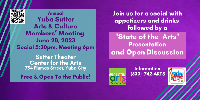 Yuba-Sutter Arts & Culture Holding Open House Tomorrow