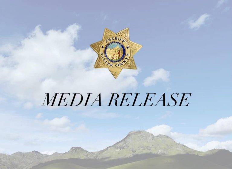 SCSO Release Identity of Riego Road & Pacific Road Fatality