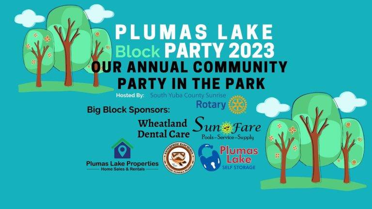 Plumas Lake Block Party Tomorrow