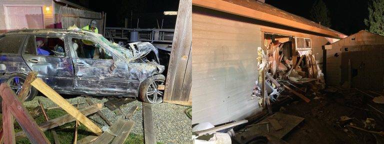 Yuba City Firefighters Respond to Vehicle Driven Into a Building