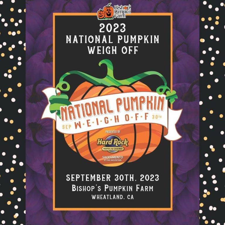 National Pumpkin Weigh Off Tomorrow in Wheatland