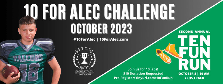 ’10 For Alec Challenge’ Expanded for All of October