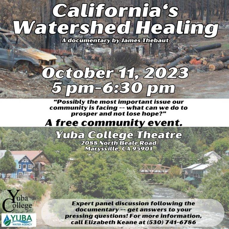 Yuba College Premiering Watershed Documentary