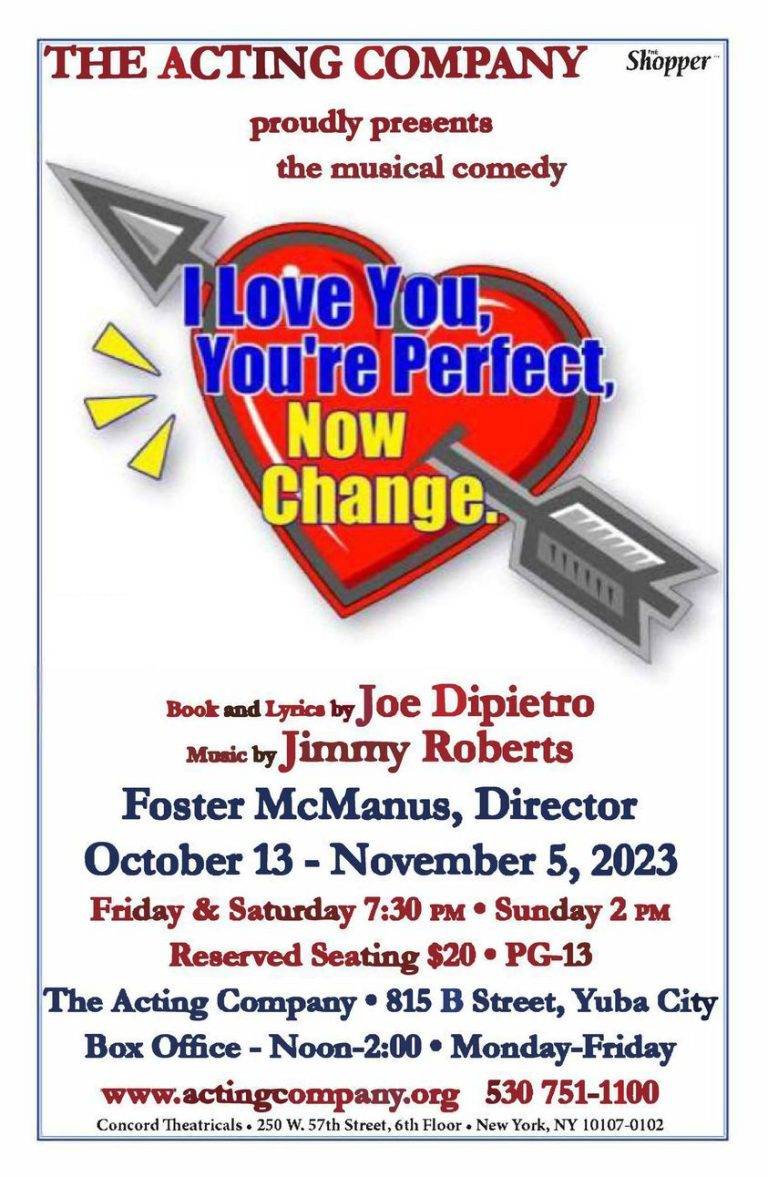 The Acting Company Debuts “I Love You, You’re Perfect, Now Change” Tonight