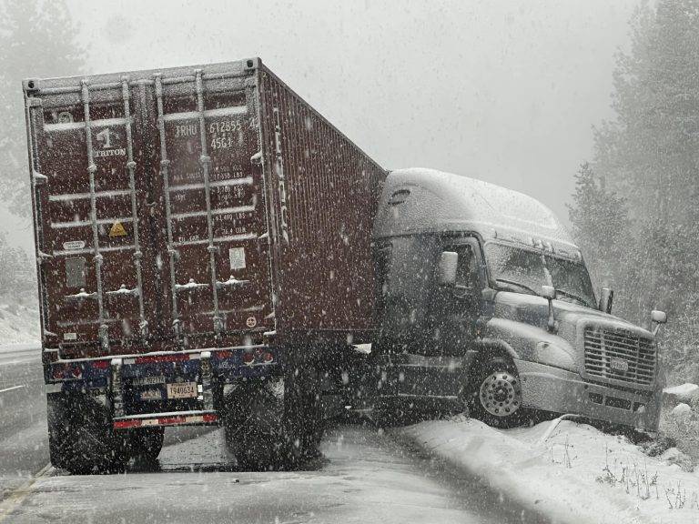 Wednesday Snowfall Triggers Chain Requirements On I-80