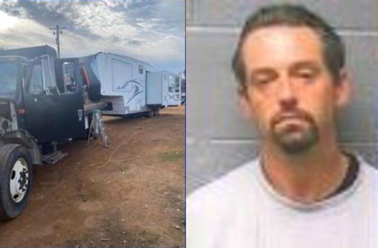 Warrant Served in Sutter County Turns Up Stolen Vehicle, Commercial Dump Truck, UTV