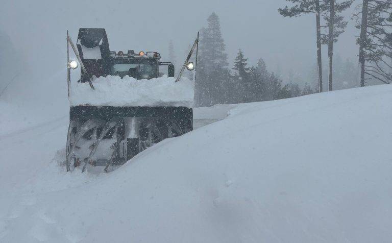 Sierra Braces for Historic Snowfall, I-80 Closed Indefinitely