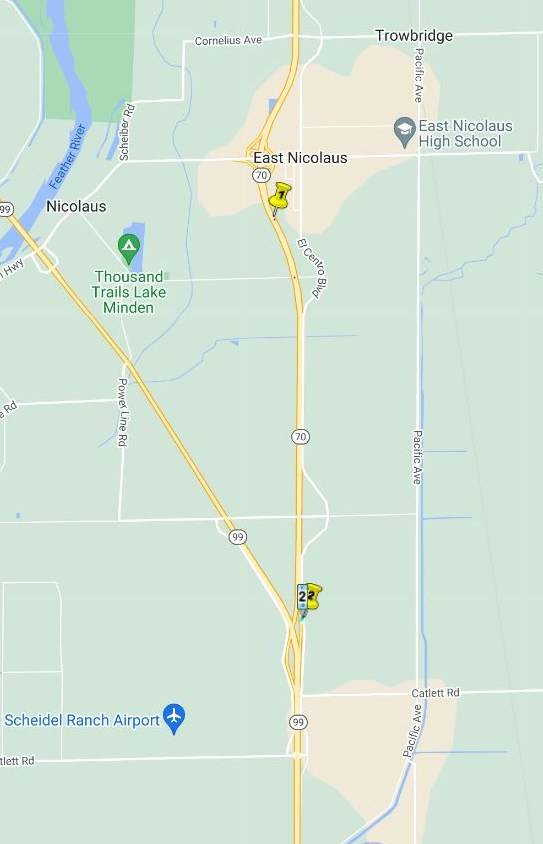 Temporary Closure of HWY 70 in South Sutter County Begins Today