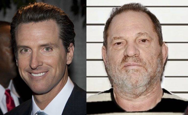 CA Gov Newsom Reacts to Harvey Weinstein Conviction Overturned in NY