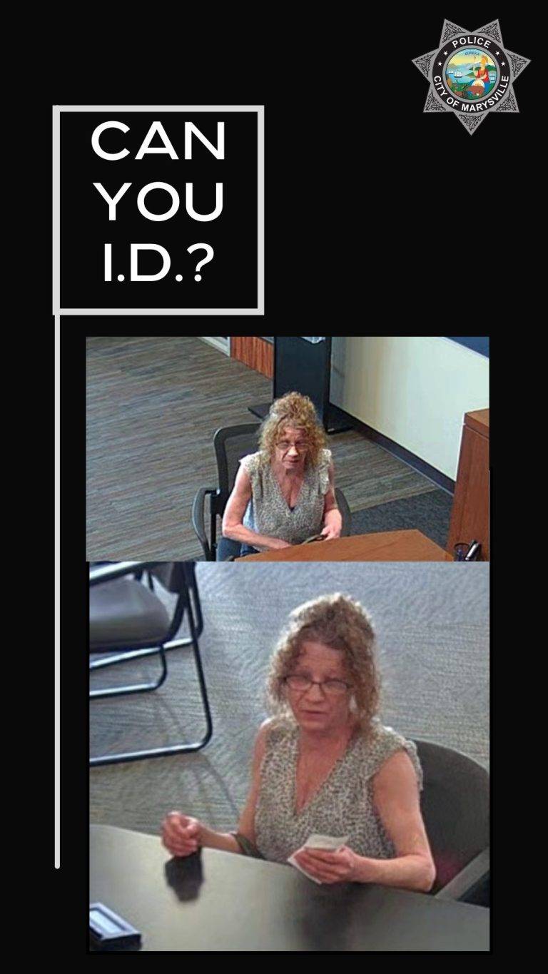 Marysville Police Seeking to Identify Fraud Suspect