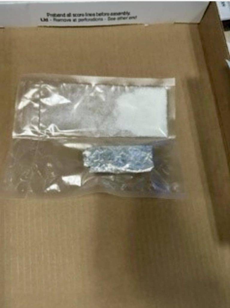 SCSO Correctional Staff Find Methamphetamine Mailed to Jail