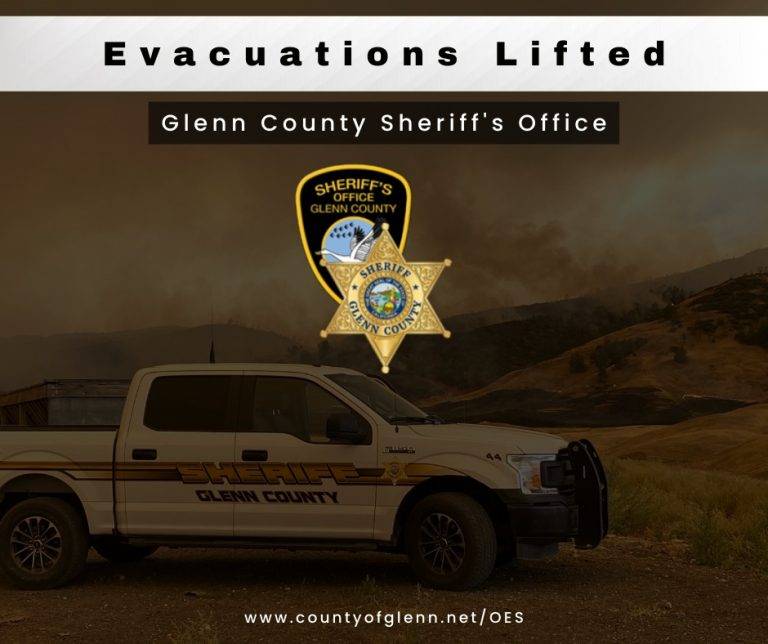 Glenn County Wildfire Forces Evacuation