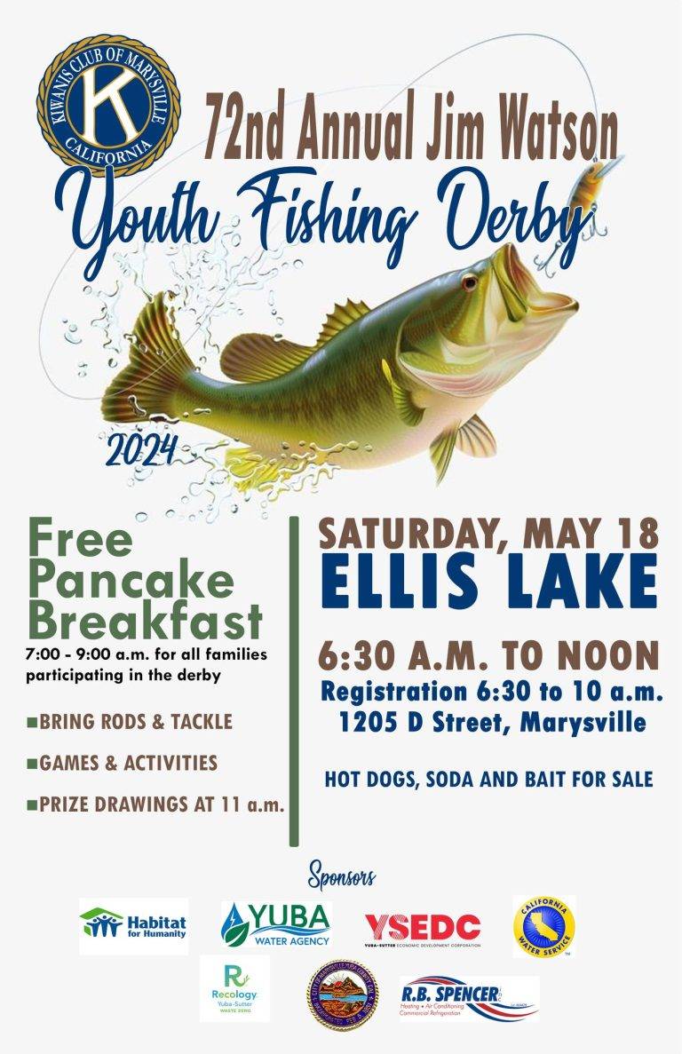 Marysville Kiwanis Youth Fishing Derby Tomorrow at Ellis Lake