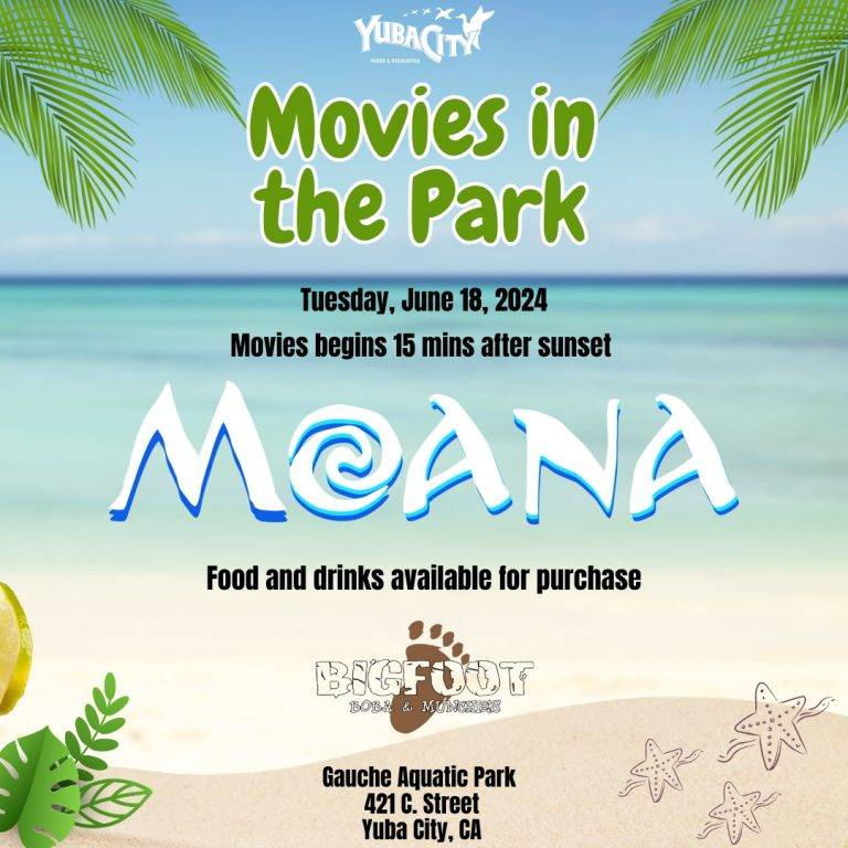 Yuba City Kicks off Movies in the Park Tonight