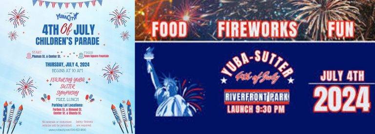 Yuba-Sutter Children’s Parade and Fireworks Tomorrow