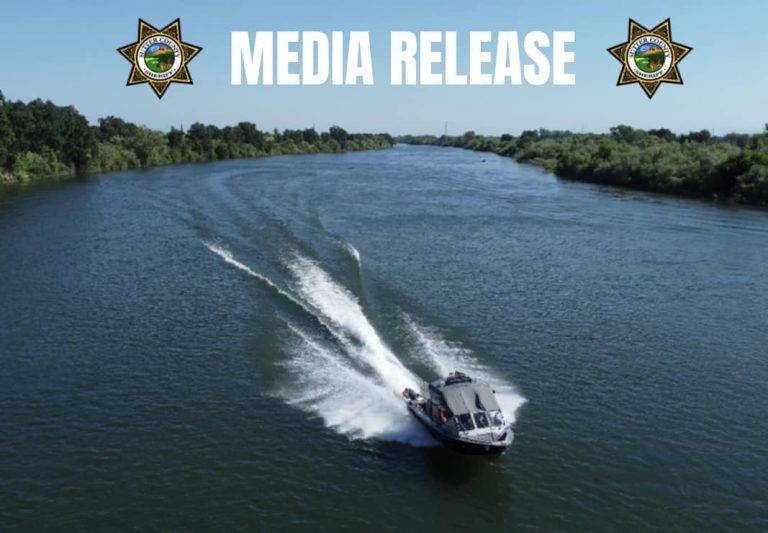 Sutter County Sheriff Patrol Boat Saves Drowning Man