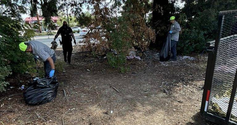 Live Oak Homeless Camp Cleared