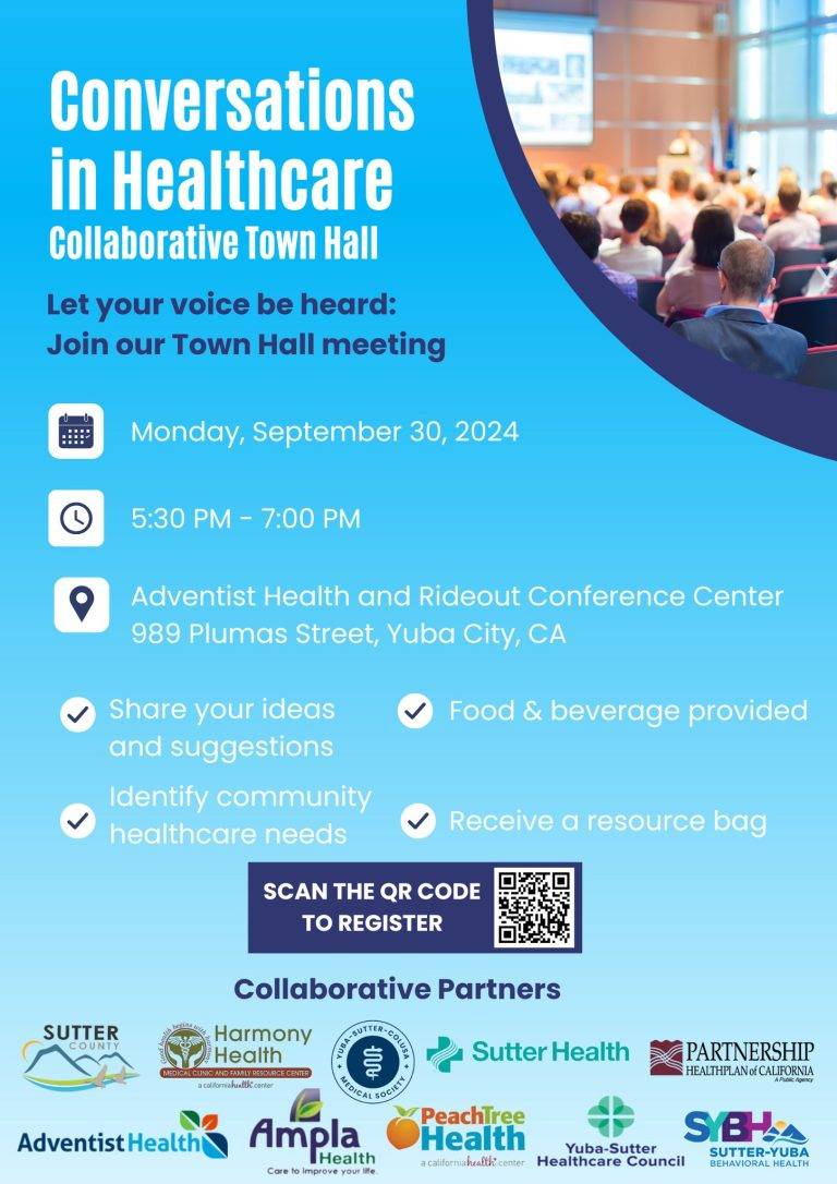 Sutter County Healthcare Town Hall Scheduled Monday