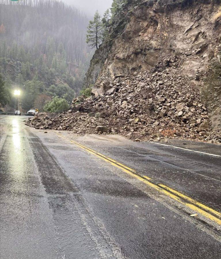 HWY 70 Closed Through the Feather River Canyon