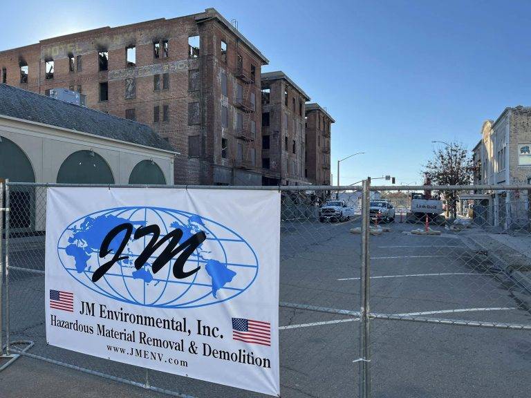 “Heavy Demolition” of Hotel Marysville Begins Today